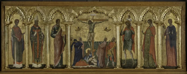 San Stratonicus, San Hermolaus, San Matteo, San Cristoforo, Santa Tecla e San Abundius