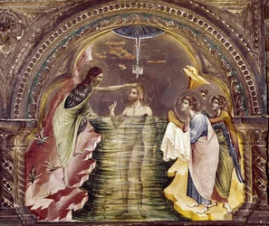 Il battesimo di Gesù (dettaglio)