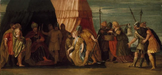 Giuditta ricevuta da Oloferne