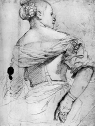 Studio di una donna