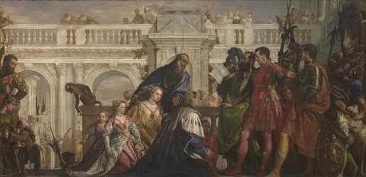 La famiglia di Dario davanti ad Alessandro, c. 1565