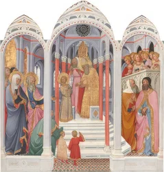 Ingresso al tempio di Maria