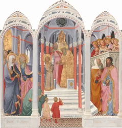 La presentazione della Vergine al Tempio, 1398-1399