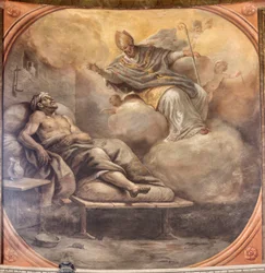 Affreschi raffiguranti la vita di San Cataldo