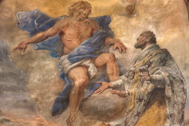 Affreschi raffiguranti la vita di San Cataldo