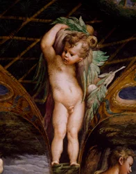 Putto, dal Mito di Diana e Atteone