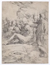 Sepoltura rivolta a sinistra, 1529-1530