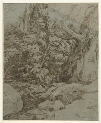 Studio di un paesaggio