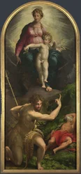 La Madonna col Bambino e i santi Giovanni Battista e Girolamo
