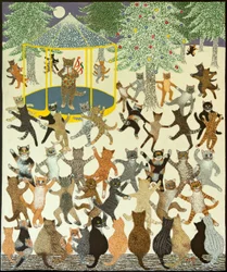 Un nuovo inizio, 2013 (acrilico su calico)
