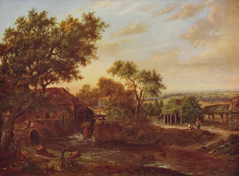 Il mulino ad acqua, Carshalton, 1830, c. 1915