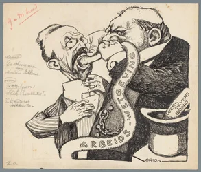 Ministro Aalberse e il datore di lavoro