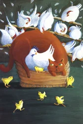 Gallina pervinca