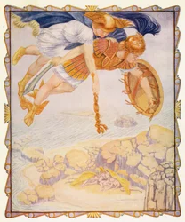 Perseo vede le Gorgoni