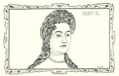 Regina Maria II (litografia)