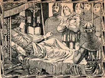 Morte del re Riccardo I, 1902