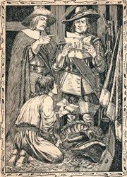 Ritrovamento della corrispondenza di Carlo I, 1902