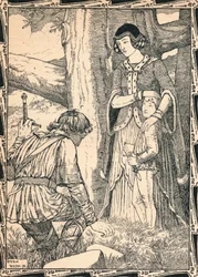 Margherita e il ladro, 1902