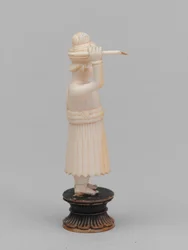 Pedone nero, pezzo degli scacchi, India