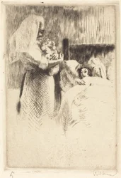 Annuncio di nascita per Anne-Élisabeth Besnard, 1922