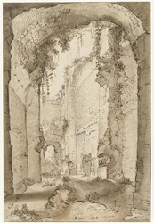 Rovine del palazzo di Settimio Severo sul Palatino