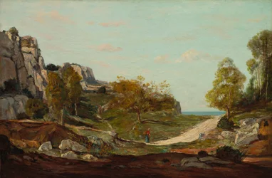 Paesaggio a Saint-André, vicino a Marsiglia, c.1865