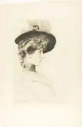 Ritratto di donna con cappello (Madame Letellier)