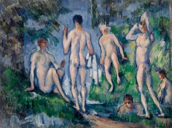 Gruppo di bagnanti