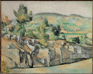 Collina in Provenza (olio su tela)