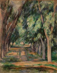 Il viale dei castagni al Jas de Bouffan