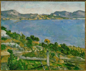 Veduta del golfo di Marsiglia (olio su tela)