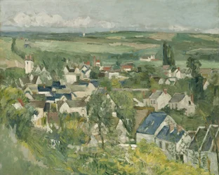 Auvers, vista panoramica, 1873-75