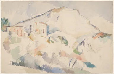 Château Noir e Mont Sainte-Victoire, c. 1890-1895