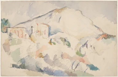Château Noir e Mont Sainte-Victoire, ca 1890-1895