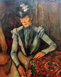 La signora in blu