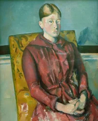 Madame Cézanne sulla poltrona gialla