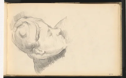 Madame Cézanne con la Testa Abbassata