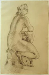 P. Cézanne, Venere accovacciata