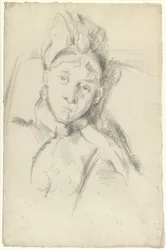 Ritratto di Hortense Cézanne-Figuet, la Moglie dell