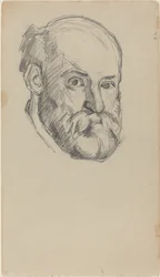 Autoritratto [recto], c. 1880-1882