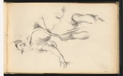 Studio della figura allegorica della Francia nello scambio delle due principesse di Rubens, 1882-1885