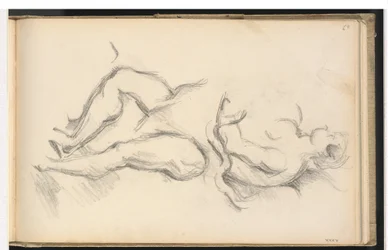 Studio della figura allegorica del Genio della Salute da "La nascita di Luigi XIII a Fontainebleau" di Rubens
