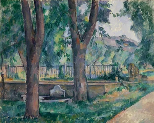 La piscina a Jas de Bouffan, ca. 1885-86