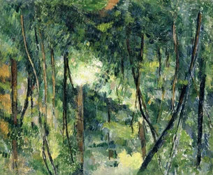 Sottobosco, ca. 1885