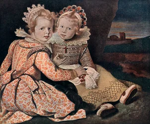 Figlie del pittore, XVII secolo