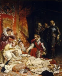 La morte della regina Elisabetta I d