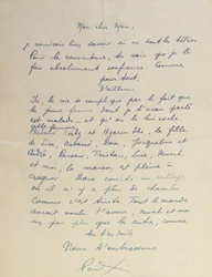 Lettera a Man Ray, riguardo al raggiungimento di 
