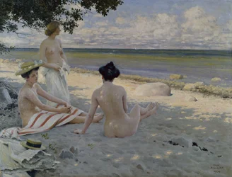 Sulla spiaggia