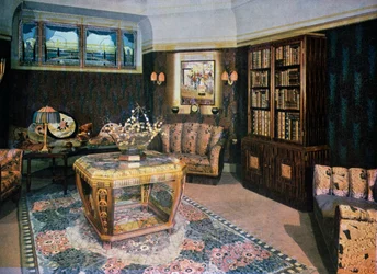 Galleria Pomone, disegno di Paul Follot (1877-1941), Francia, XX secolo