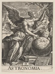 Tavola 7: Astronomia, da Le sette arti liberali, ca. 1628-66